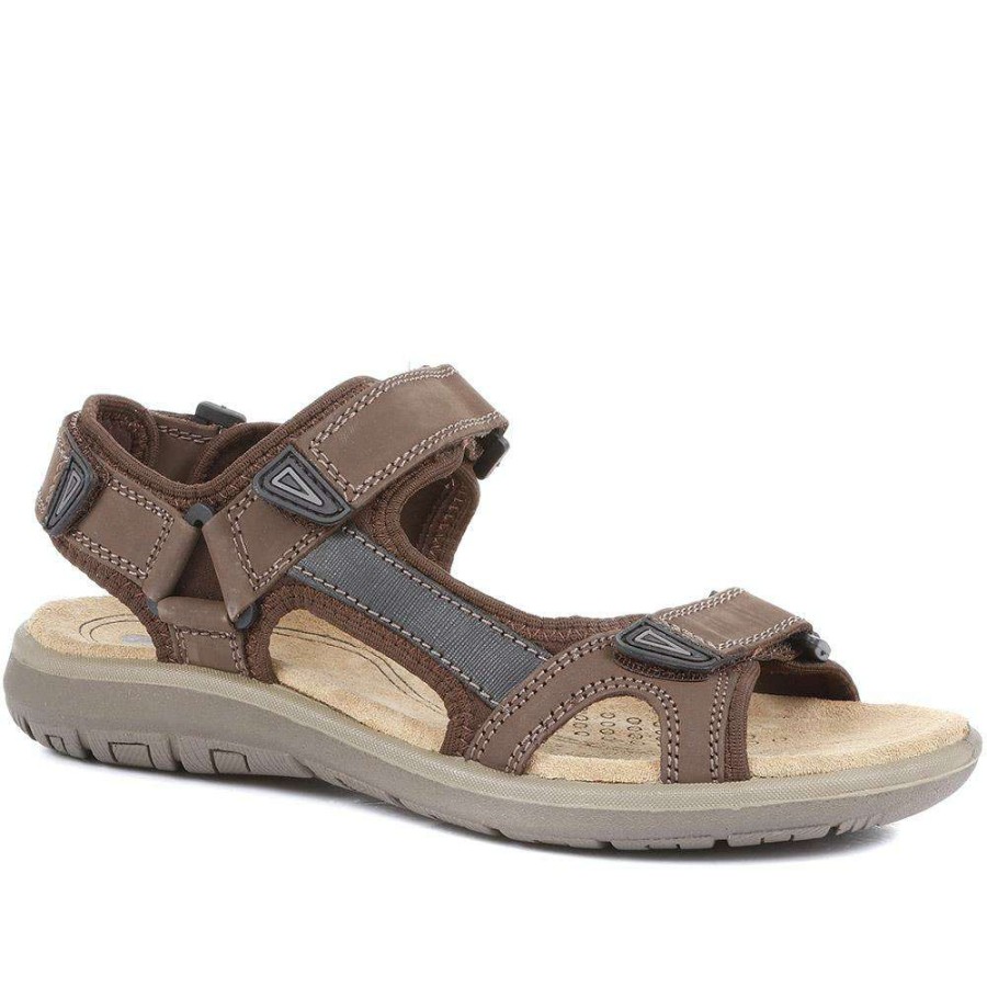 Men'S * | Pavers Adjustable Sandals Ddin35003 / 321 529 Brown