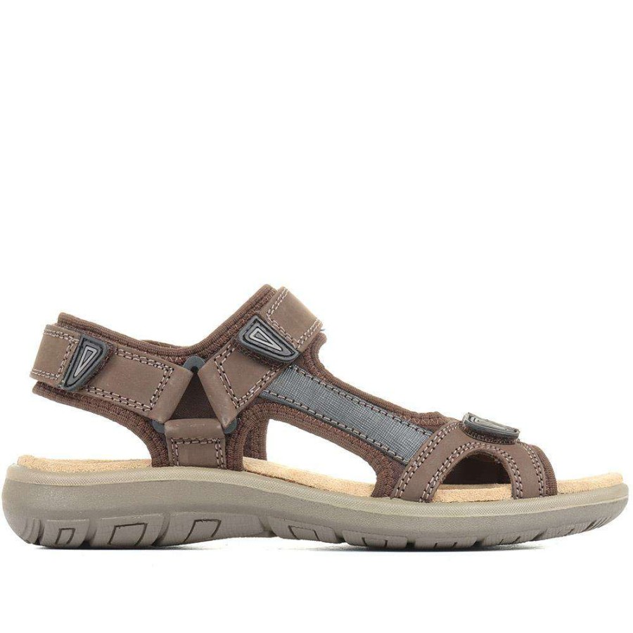 Men'S * | Pavers Adjustable Sandals Ddin35003 / 321 529 Brown