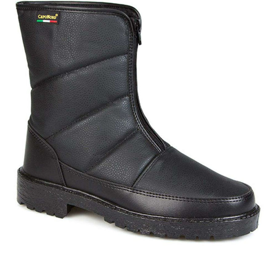 Women'S * | Pavers Fleece Lined Weather Boots Capon26003 / 311 389 Casual Black