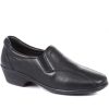 Women'S * | Pavers Leather Slip-On Shoe Kf30012 / 316 387 Black