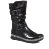 Women'S * | Pavers Ladies' Boots With Buckles Jansp34007 / 320 277 Black Patent