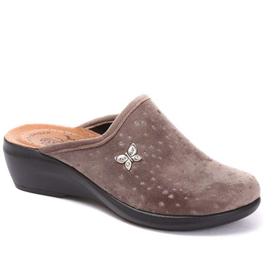 Women'S * | Fly Flot Wide Fit Anatomic Mule Slippers Fly30011 / 315 804