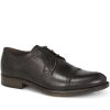 Men'S * | Pavers Leather Derby Shoe Itar28006 / 312 906 Black