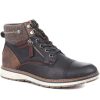 Women'S * | Pavers Men'S And Brown Lace-Up Boots Wbins34003 / 320 124 / 320 124 Black