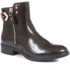 Women'S * | Bellissimo Flat Ankle Boots Belwbi34047 / 320 452 Brown Patent