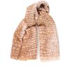 Accessories * | Pavers Patterned Lightweight Scarf Jew35021 / 322 240 Accessories Beige-White