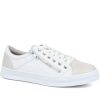 Women'S * | Pavers Ladies Lace-Up Sneakers / 318 018 White