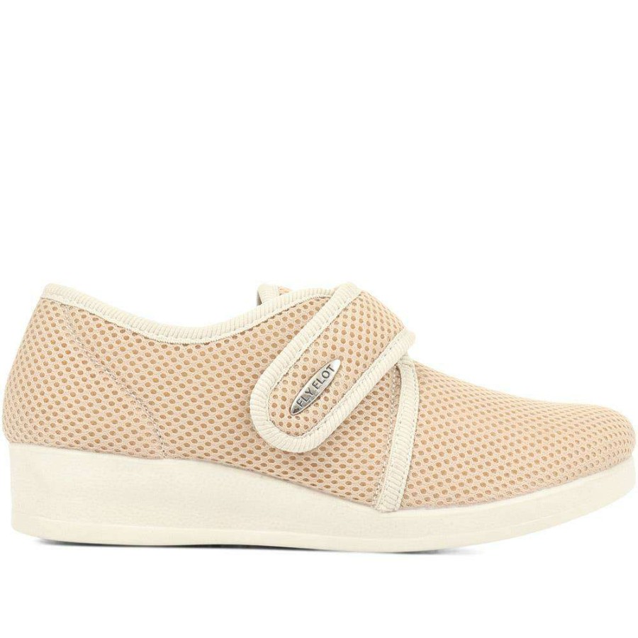 Women'S * | Fly Flot Adjustable Slippers Fly35047 / 321 256 Beige