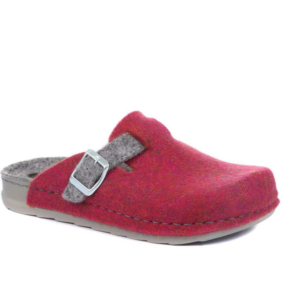 Women'S * | Pavers Ladies' Clog Mule Slipper Inb34013 / 320 835 Pink