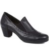 Women'S * | Pavers Leather Heeled Shoes Esfa34005 / 320 441