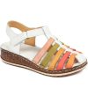 Women'S * | Pavers Touch Fasten Leather Sandal Cay29002 / 315 111 Sandals