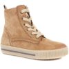 Women'S * | Gabor Esala Leather High-Top Trainers Gab34541 / 322 094 Sand