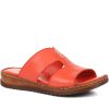 Women'S * | Pavers Slip On-Leather Mule Sandals Mkoc33017 / 320 094 Red