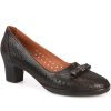 Women'S * | Kinloch Shoes Leather Court Shoe Lapin27512 / 312 372 Black