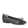 Women'S * | Pavers Shoes Ladies White And Silver Ballerina Pumps Jansp33001 / 319 450 / 319 450 Black