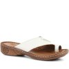 Women'S * | Pavers Leather Toe-Post Sandals Genc35003 / 322 255