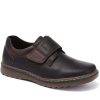 Men'S * | Pavers Casual Touch Fastening Monk Shoe Borg30004 / 315 842 Black