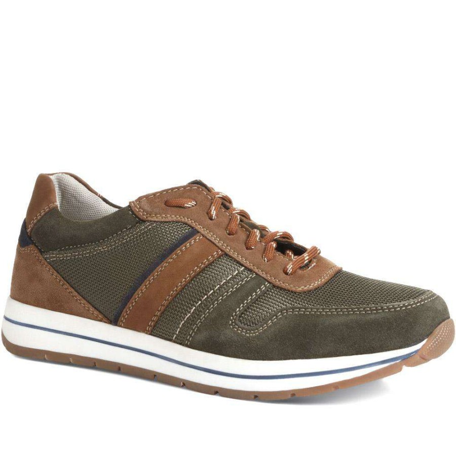 Men'S * | Pavers Causal Lace-Up Trainers Park35007 / 321 564