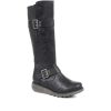 Women'S * | Pavers Wide Fit Ladies Tall Buckle Boots Wbins34103 / 320 791 / 320 791