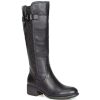 Women'S * | Pavers Boots Knee High Stretch Panel Boot Roma26008 / 311 234 Black