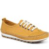 Women'S * | Pavers Wide Fit Leather Lace-Up Sneakers / 317 969