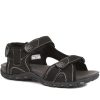 Men'S * | Pavers Fully Adjustable Walking Sandals Chang35011 / 321 360 Dark Grey