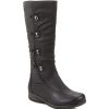 Women'S * | Pavers Wide Fit Calf Boots Wbins2012 / 302 188 Black