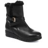 Women'S * | Pavers Leather Mid-Calf Boot Gl30006 / 316 782 Black