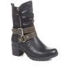 Women'S * | Pavers Ladies Slouch Ankle Boots Wbins34061 / 320 458 / 320 458 Black