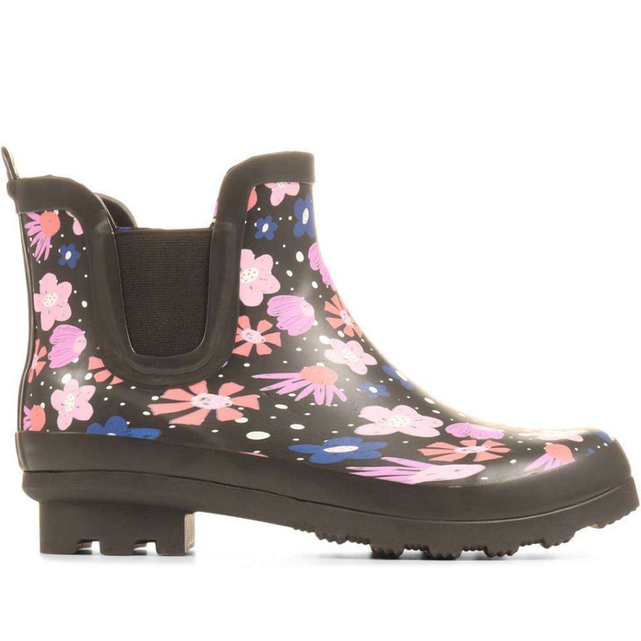 Women'S * | Pavers Ankle Wellington Boot Rai35007 / 322 013 Black Floral