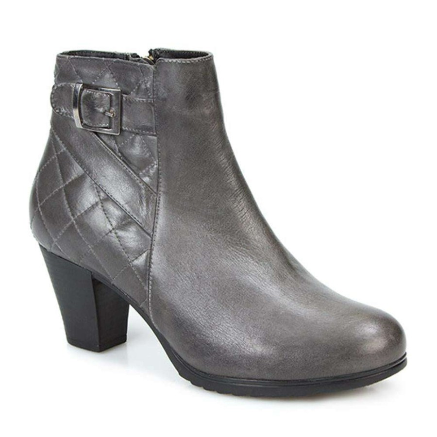 Women'S * | Pavers Quilted Ankle Boot Ved26002 / 310 630 Grey