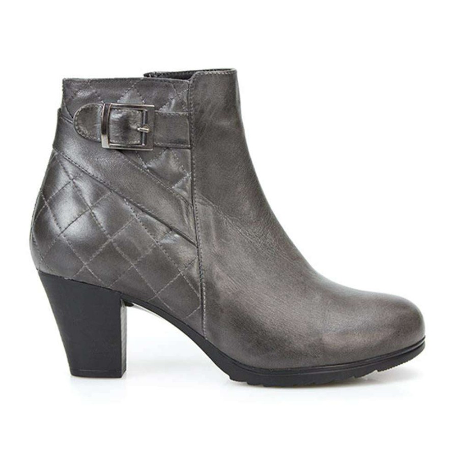 Women'S * | Pavers Quilted Ankle Boot Ved26002 / 310 630 Grey